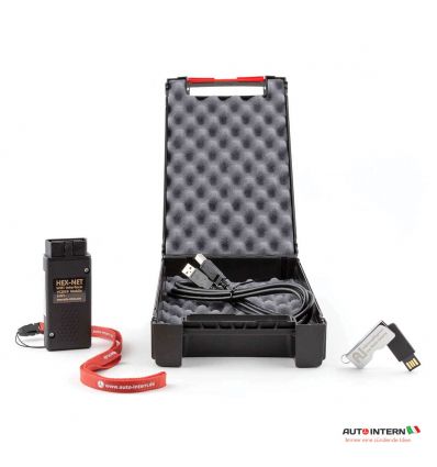 HEX-NET WiFi Diagnose Adapter incl. licenza VCDS (ENG-DE), con valigetta