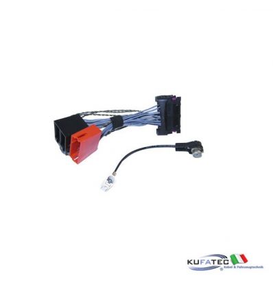 VW adapter head unit MFD 2, RNS 2, RCD 300, 500, Delta 6