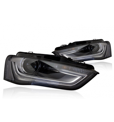 Set fari anteriori Bi-xenon con luce diurna LED - Audi A4 8K (facelift)