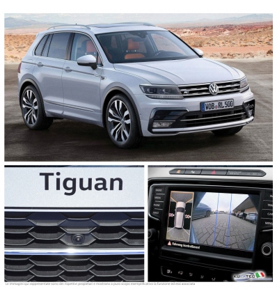 Rear & Front Assist - Camera ant. e post. - Retrofit kit - VW Tiguan AD1
