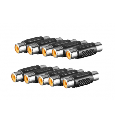 Connettore RCA Ampire, 1 canale - Bundle 10 pz