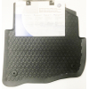Tappeto in gomma nero, Posteriore, 2 pz - VW Polo 9N (fissaggio bottone tondo)