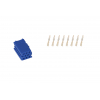 Kit di riparazione connettore 8 pin blu per scatola contatti MINI ISO
