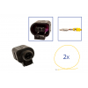 Kit di riparazione connettore 2 pin 1J0 973 702 per VW Audi Seat Skoda