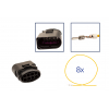 Kit di riparazione connettore 4 pin 8D0 973 834 per VW Audi Seat Skoda
