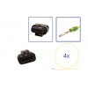 Kit di riparazione connettore 4 pin 4H0 973 704 per VW Audi Seat Skoda