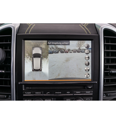 Surrounding camera (telecamere perimetrali) - Retrofit kit - Porsche Cayenne 92A