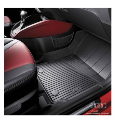 Tappetino anteriore in gomma nera - Audi A1 8X