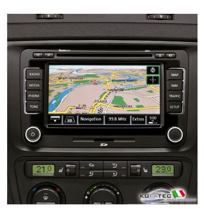 Radio Navigation System Columbus, display touch 6,5" - Retrofit - Skoda